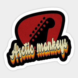 arctic monkeys vintage Sticker